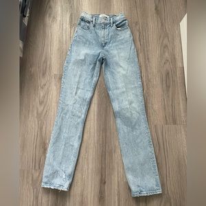 Abercrombie & Fitch high rise jeans